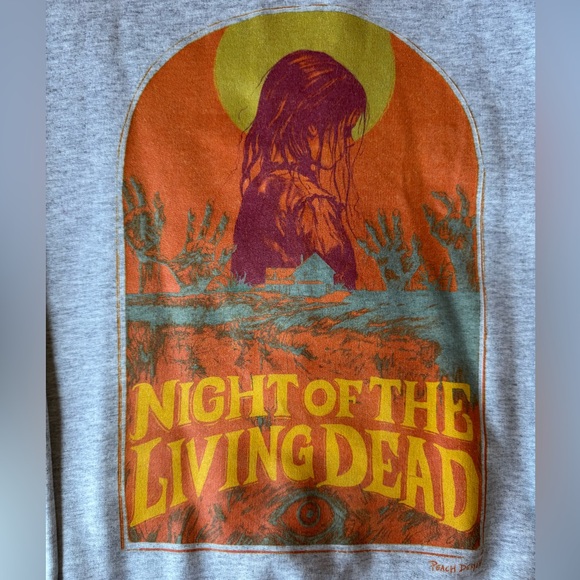 Night of the Living Dead Graphic Sweatshirt - Picture 4 of 5